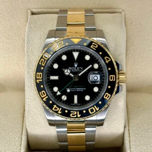 Rolex GMT-Master II 40mm 116713LN Two-Tone Black Dial
