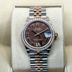 NEW 2023 Rolex Lady Datejust 31mm 278381RBR Two-Tone Chocolate Dial