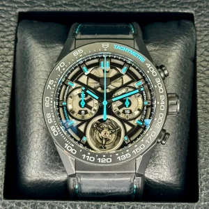 TAG Heuer Carrera Tourbillon Chronograph 45mm CAR5A97 Limited Edition