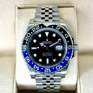 2022 Rolex GMT-Master II "Batgirl" 40mm 126710BLNR Jubilee Black Dial