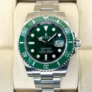 Submariner "Hulk" 40mm 116610LV Green Dial