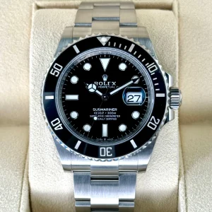 2021 Rolex Submariner 41mm 126610LN Stainless Steel Black Dial