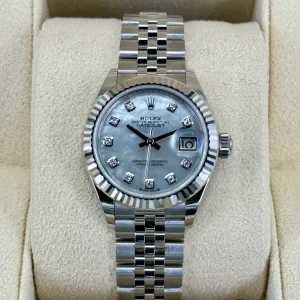NEW 2025 Rolex Lady Datejust 28mm 279174 Jubilee MOP Diamond Dial
