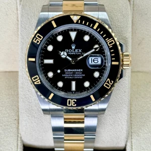2023 Rolex Submariner 40mm 126613LN Tow-Tone Black Dial