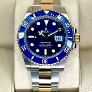 2023 Rolex Submariner "Bluesy" 41mm 126613LB Two-Tone Blue Dial