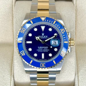NEW 2024 Rolex Submariner "Bluesy" 41mm 126613LB Two-Tone Blue Dial