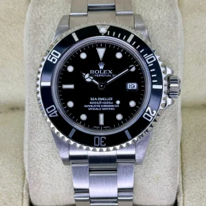 2005 Rolex Sea-Dweller 40mm 16600 Stainless Steel Black Dial