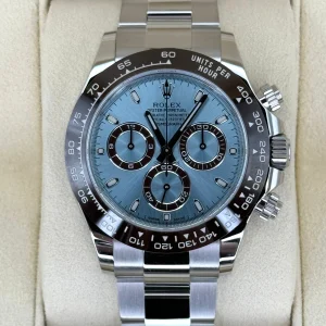 2022 Rolex Daytona 40mm 116506 Platinum Ice Blue Dial