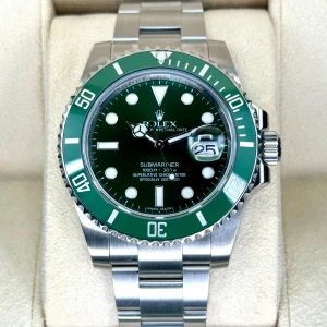 2015 Rolex Submariner "Hulk" 40mm 116610LV Green Dial