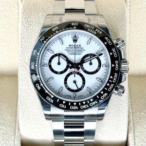 NEW 2024 Rolex Daytona 40mm 126500LN Stainless Steel Panda Dial