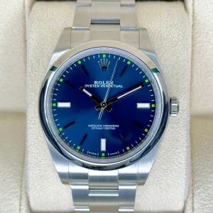 Rolex Oyster Perpetual 39mm 114300 Blue Dial
