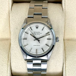 1978 Rolex Air-King 34mm 5500 Stainless Steel Oyster Silver Dial