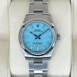 NEW 2025 Rolex Oyster Perpetual 31mm 277200 Turquoise Tiffany Blue Dial