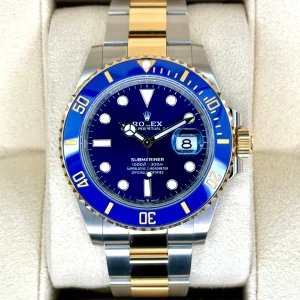 2023 Rolex Submariner "Bluesy" 41mm 126613LB Two-Tone Blue Dial