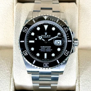 2022 Rolex Submariner 41mm 126610LN Stainless Steel Black Dial