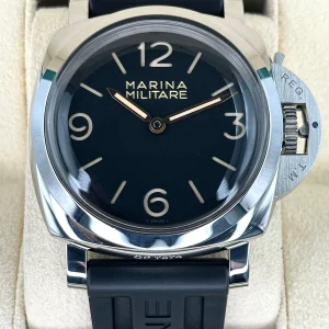 2017 Panerai Marina Militare Luminor 1950 47mm PAM00673 Black Dial