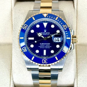 NEW 2024 Rolex Submariner "Bluesy" 41mm 126613LB Two-Tone Blue Dial
