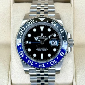 NEW 2022 Rolex GMT-Master II "Batgirl" 40mm 126710BLNR Jubilee Black Dial