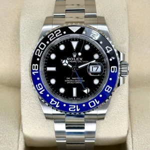 NEW 2023 Rolex GMT-Master II "Batman" 40mm 126710BLNR Oyster