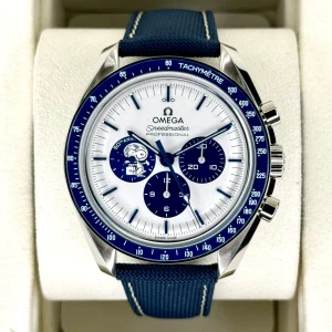 NEW 2023 Omega Speedmaster Silver Snoopy Award 310.32.42.50.02.001