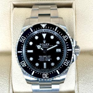 NEW 2024 Rolex Deepsea 44mm 136660 Stainless Steel Black Dial