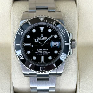 2018 Rolex Submariner 40mm 116610LN Stainless Steel Black Dial