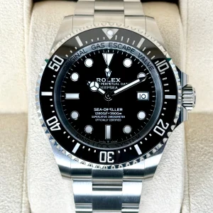 NEW 2024 Rolex Deepsea 44mm 136660 Stainless Steel Black Dial