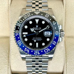 2022 Rolex GMT-Master II "Batgirl" 40mm 126710BLNR Jubilee Black Dial