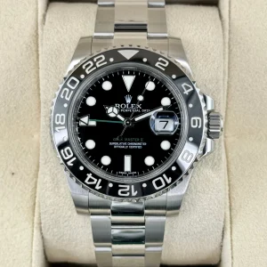 2012 Rolex GMT-Master II 40mm 116710LN Stainless Steel Black Dial