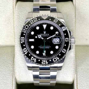 2012 Rolex GMT-Master II 40mm 116710LN Stainless Steel Black Dial