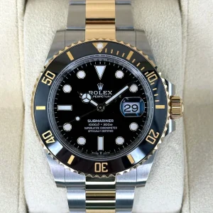 NEW 2025 Rolex Submariner 41mm 126613LN Two-Tone Black Dial