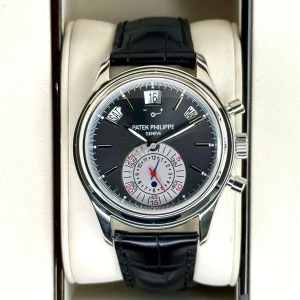 2006 Patek Phillippe Annual Calendar Chrono 40.5mm 5960P Black Dial