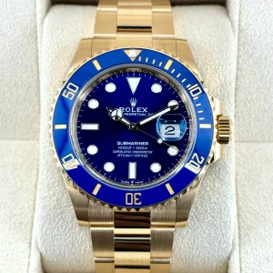 2024 Rolex Submariner "Bluesy" 41mm 126618LB Yellow Gold Blue Dial