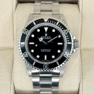 1995 Rolex Submariner 40mm 14060 Stainless Steel Black Dial