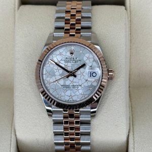 NEW 2024 Rolex Ladies Datejust 31mm 278271 Jubilee Floral Motif Dial