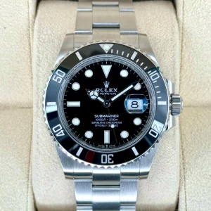 2022 Rolex Submariner 41mm 126610LN Stainless Steel Black Dial