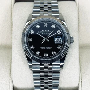 NEW 2025 Rolex Datejust 36mm 126234 Jubilee Black Diamond Dial