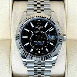 2021 Rolex Sky-Dweller 42mm 326934 Jubilee Black Dial