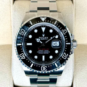2021 Rolex Sea-Dweller 43mm 126600 Stainless Steel Black Dial