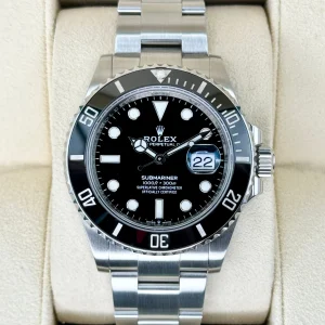 2021 Rolex Submariner 41mm 126610LN Stainless Steel Black Dial
