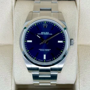 Rolex Oyster Perpetual 39mm 114300 Blue Dial