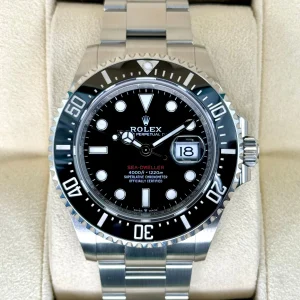 2023 Rolex Sea-Dweller 43mm 126600 Stainless Steel Black Dial