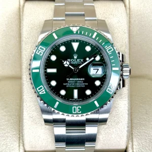 2018 Rolex Submariner “Hulk” 40mm 116610LV Green Dial