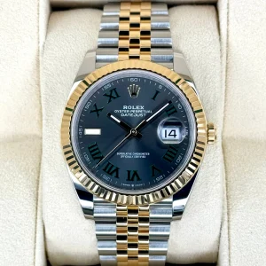 NEW 2024 Rolex Datejust 41mm 126333 Two-Tone Jubilee Wimbledon Dial