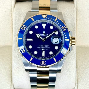 2020 Rolex Submariner "Bluesy" 41mm 126613LB Two-Tone Blue Dial