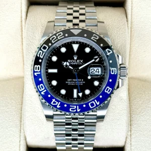 2022 Rolex GMT-Master II "Batgirl" 40mm 126710BLNR Jubilee Black Dial