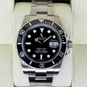 2011 Rolex Submariner 40mm 116610 Stainless Steel Black Dial