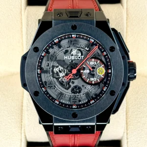 Big Bang Ferrari 45mm 401.QX.0123.VR Carbon Skeletonized Dial