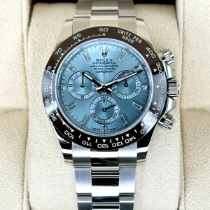 2023 Rolex Daytona 40mm 116506 Platinum Ice Blue Diamond Dial