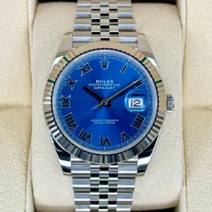 NEW 2025 Rolex Datejust 41mm 126334 Jubilee Blue Roman Numeral Dial